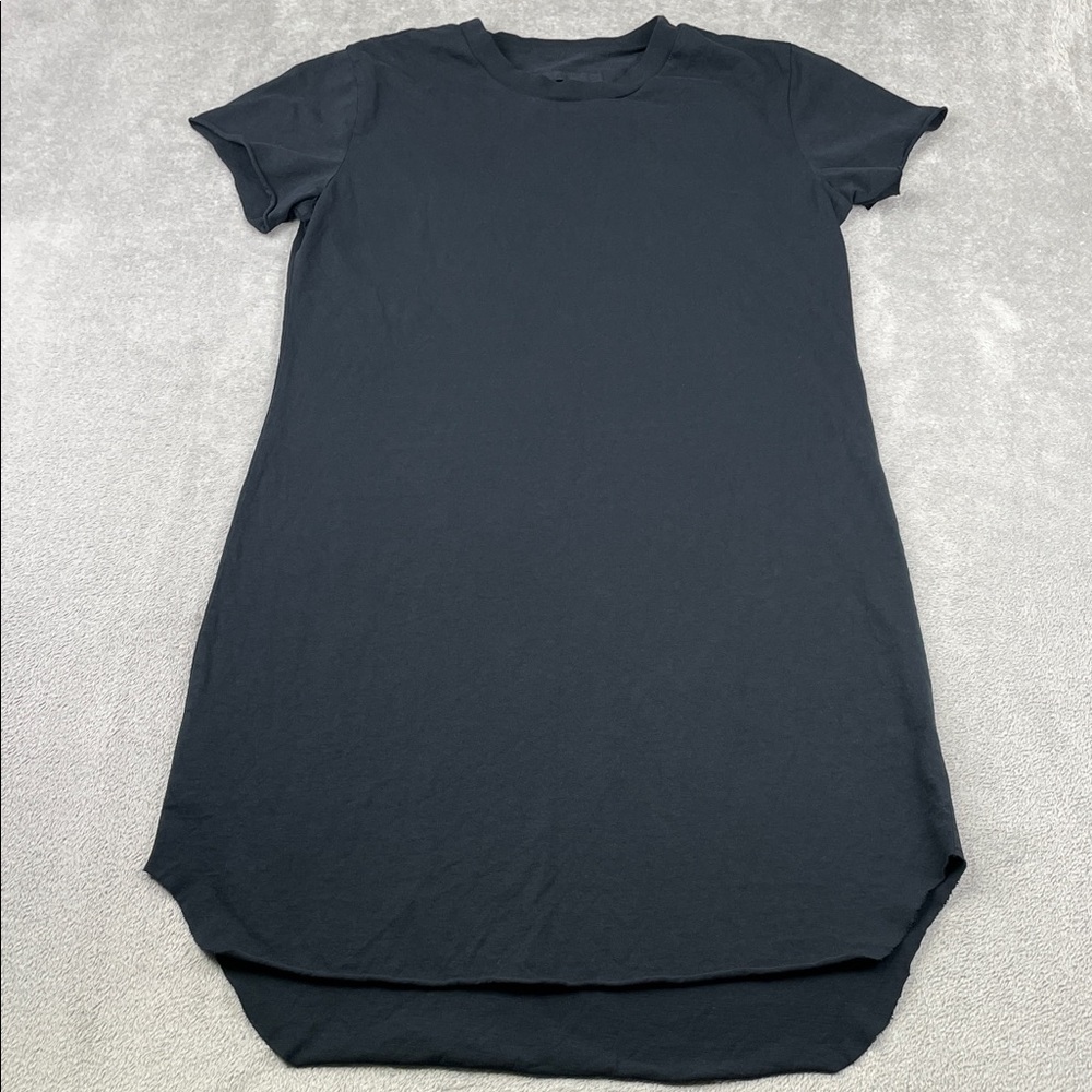 NEW Frank & Eileen L Blue 100% Cotton Short Sleeve T-Shirt Dress